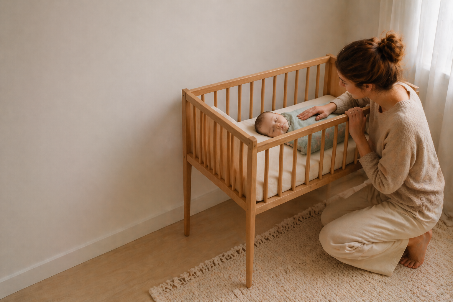 Bébé qui dort paisiblement